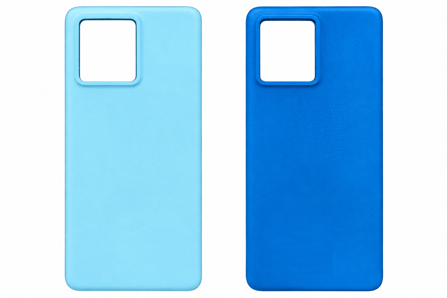 Compatible Replacement for Motorola Edge 40 Neo Back Panel – Sky Blue & Purple